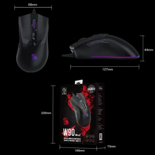 Bloody Max RGB Gaming Mouse W90