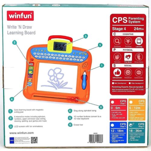 Winfun Write and Draw Learning Board