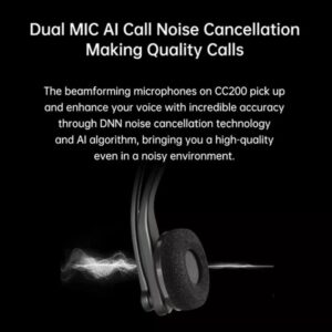 Edifier Bluetooth Headset with Noise Cancelling Microphone-CC200