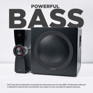 Edifier CX7-2.1 Multimedia Speaker System With Bluetooth