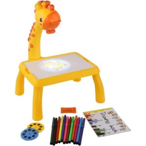 Kids Mini Led Projector Art Drawing Table