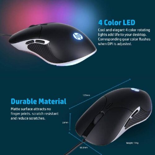 HP Wired Optical Gaming Mouse-M280