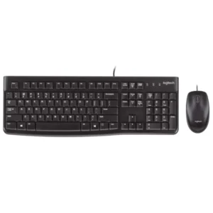Logitech Corded Keyboard and Mouse Combo MK120