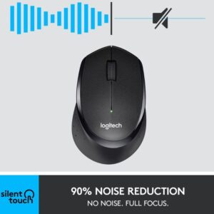 Logitech Silent Plus Wireless Mouse-M331