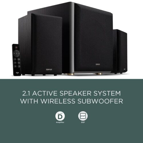 Edifier Wireless Bookshelf Sound System-M601DB