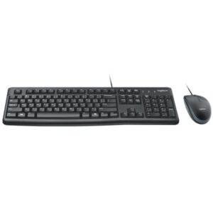 Logitech Corded Keyboard and Mouse Combo-MK120