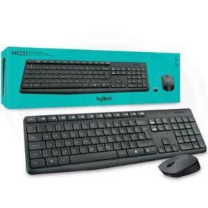 Logitech Wireless Keyboard & Mouse Combo-MK235
