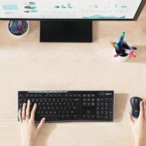 Logitech Wireless Keyboard And Mouse Combo- MK270R