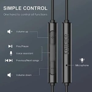 Edifier Heavy Bass Wired Earphones-P205