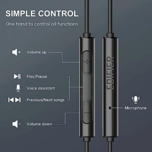 Edifier Heavy Bass Wired Earphones-P205