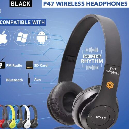 P47 Wireless Foldable Headset