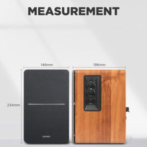 Edifier Active Bluetooth Bookshelf Speakers-R1280DBs