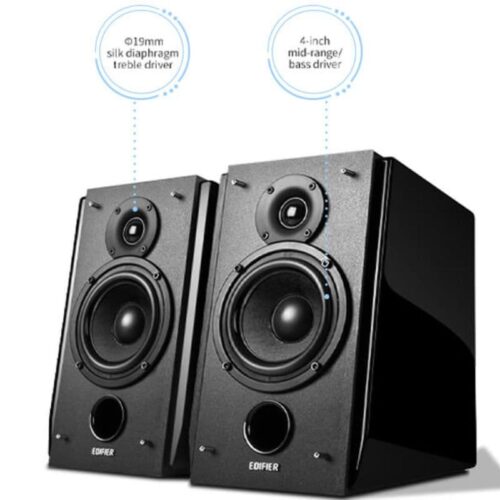 Edifier Active Bookshelf Bluetooth Speakers-R1850DB