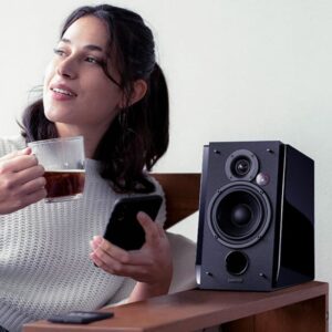 Edifier Active Bookshelf Bluetooth Speakers-R1850DB