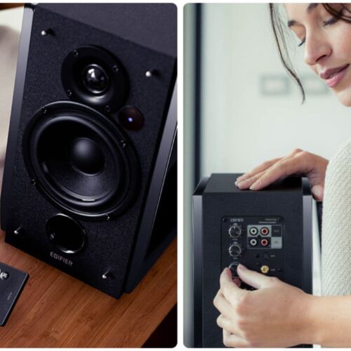 Edifier Active Bookshelf Bluetooth Speakers-R1850DB