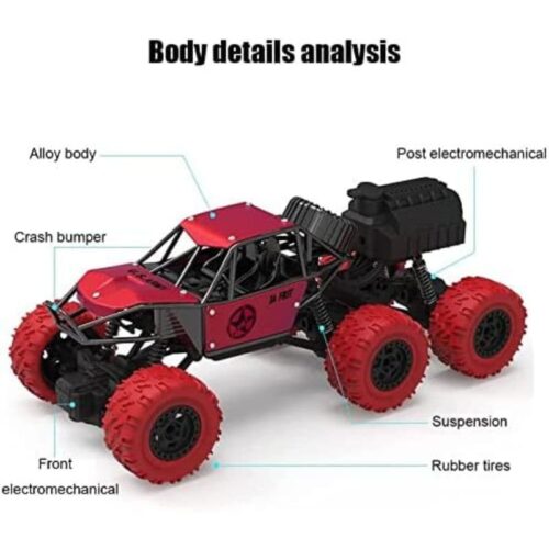 Remote Control 6x6 Defender Car With Spray Feature