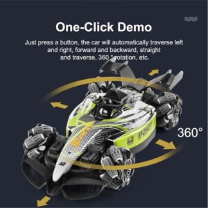 Remote Control Formula Car With Stunt, Spin, Flip and Drift Feature
