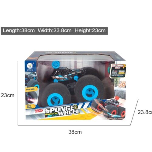 Remote Control Stunt Car With Huge Sponge Wheel