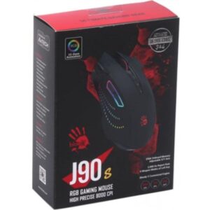 Bloody J90s - 2-Fire RGB Animation Gaming Mouse