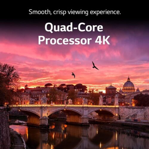 LG 4K Smart NanoCell TV Nano80 AQA Series With ThinkQ AI