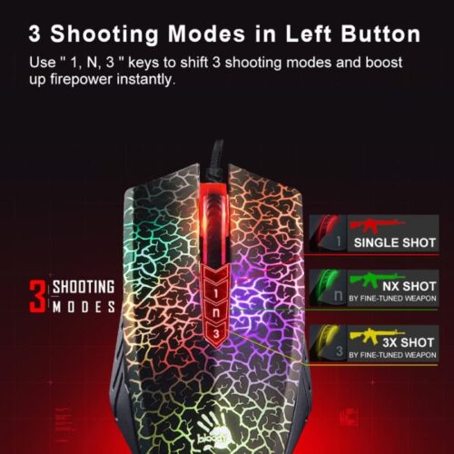 Bloody A70 Light Strike Gaming Mouse - Image 6