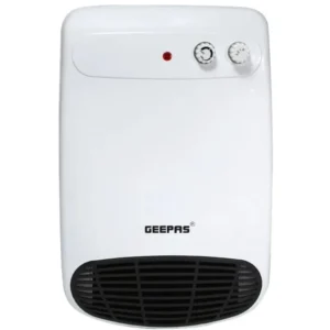 Geepas Wall Mount Bathroom Heater 1000W/2000W GFH9560