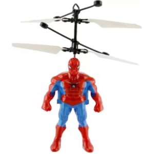 Induction Flying Spiderman Helicopter Toy
