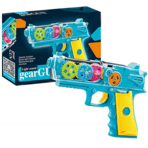 Transparent Gear Gun with Music & Light - Image 2