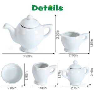 16 Pieces DIY Ceramic Tea Set