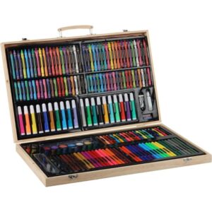 180 Pcs Deluxe Art Set-Wooden Box