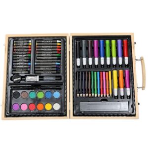 68 PCs Kids Painting Art Kit-Wooden