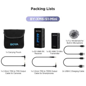 BOYA BY-XM6-S1 Mini Wireless Mic