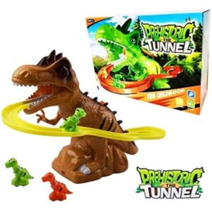 Dinosaur Slide Tunnel with Sound and Lights Toy