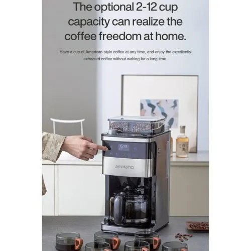 Edoolffe AMBIANO 12-Cups Automatic American Drip Coffee Machine_4
