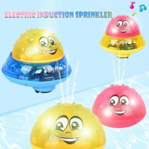 Electric Induction Sprinkler Water Spray Bath Toy (2)