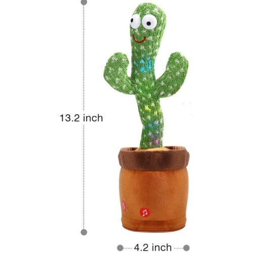 Rechargable Dancing Cactus Talking Toy