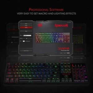 Redragon K582 SURARA RGB LED Backlit Mechanical Gaming Keyboard_2