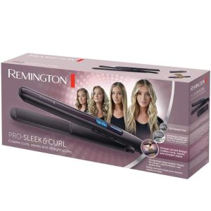Remington Pro Sleek & Curl Hair Straightener S6505