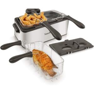 Saachi 6L Rectangular Deep Fryer NL-DF-4765T with Fish Frying Basket_5