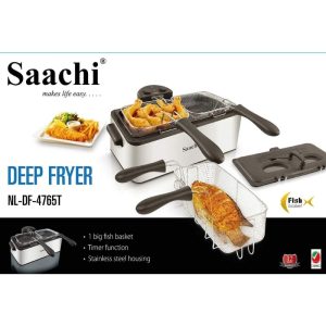 Saachi 6L Rectangular Deep Fryer NL-DF-4765T with Fish Frying Basket_6