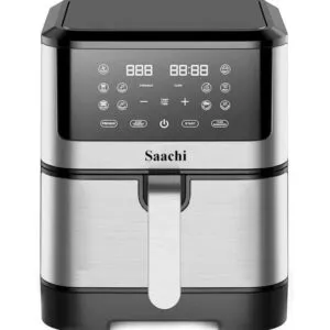 Saachi 8.0L Air Fryer NL-AF-4781-BK with an LED Display Touch Panel