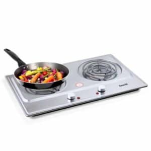 Saachi Double Hot Plate 6222 with Coil Heating Element_1
