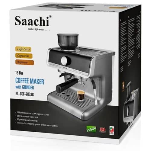 Saachi Espresso Machine NL-COF-7063G With Grinder_5
