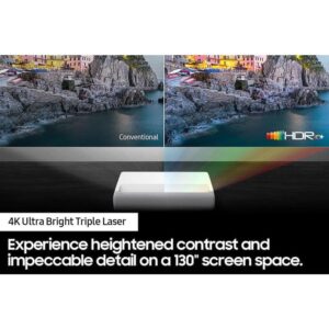 Samsung Premiere LSP9T 4K Smart Triple Laser Projector