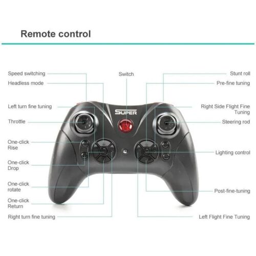 Universe Lighting 2.4Ghz Remote Control Quadcopter