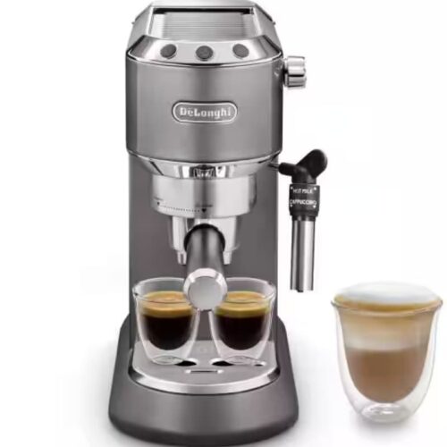 DeLonghi Dedica Metallics EC785.GY Manual Coffee Machine