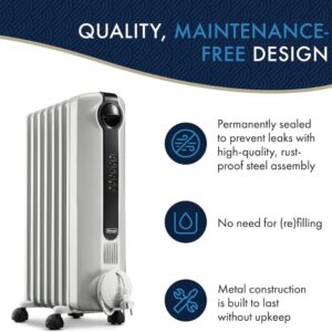 DeLonghi Radia S TRRS0715E Digital Oil filled Radiator Heater_2