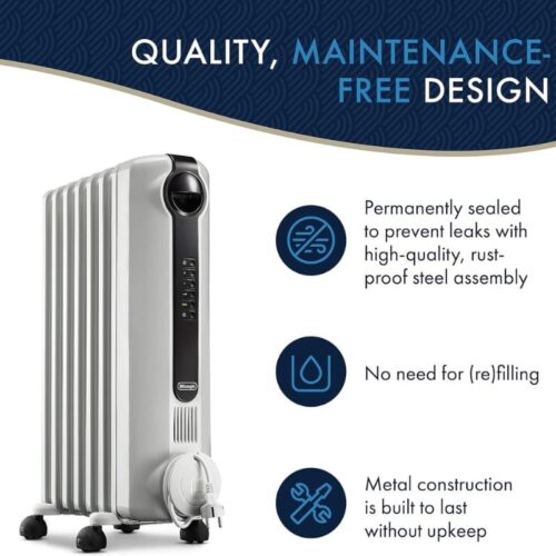 DeLonghi Radia S TRRS0715E Digital Oil filled Radiator Heater_2