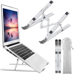 Foldable Aluminium Laptop Stand With 7 Adjustable Settings