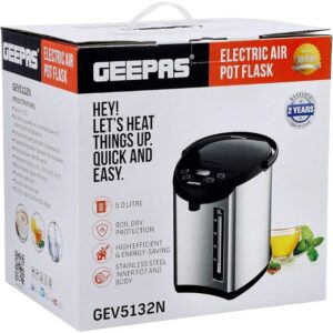 GEEPAS GEV5132-5LTR Electric Air Pot Flask